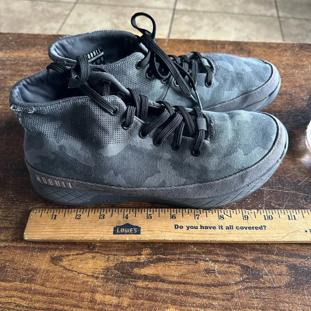 No Bull High-Top Sneakers Lace Up Gray Camo Men 10.5 Women 12 Shoes Training - Picture 13 of 13